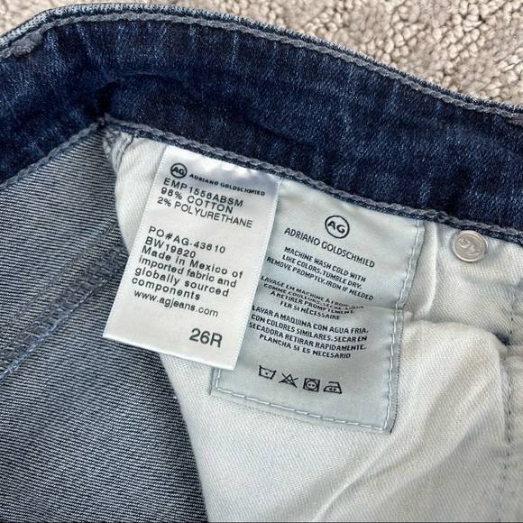 AG Anthropologie The High Rise Stevie Ankle jeans - Picture 3 of 10